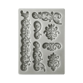 Borders And Laces - Stamperia Silicone Mould A6