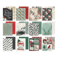 Simple Vintage 'Tis The Season - Simple Stories Double-Sided Paper Pad 6"X8" 24/Pkg
