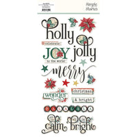Simple Vintage 'Tis The Season Foam Stickers 39/Pkg