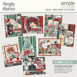 Simple Vintage 'Tis The Season - Simple Stories Simple Cards Card Kit