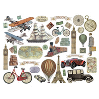 Around The World - Stamperia Die-Cuts