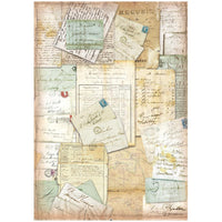Around The World - Stamperia Assorted Rice Paper A4 6/Pkg
