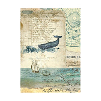 Around The World - Stamperia Assorted Rice Paper Backgrounds A6 8/Sheets