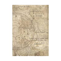 Around The World - Stamperia Assorted Rice Paper Backgrounds A6 8/Sheets