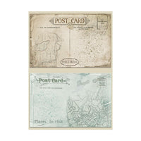 Around The World - Stamperia Assorted Rice Paper Backgrounds A6 8/Sheets