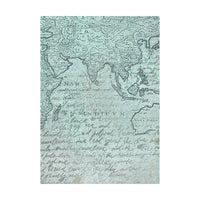 Around The World - Stamperia Assorted Rice Paper Backgrounds A6 8/Sheets