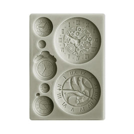 Around The World Clocks - Stamperia Silicone Mould A6