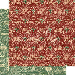 Seasons Greetings - Letters To Santa Double-Sided Cardstock 12