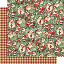 Dear Old Santa Clause - Letters To Santa Double-Sided Cardstock 12"X12"