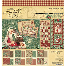 Letters To Santa - Graphic 45 Collection Pack 8"X8"