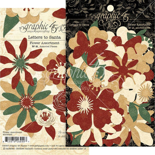 Letters To Santa - Graphic 45 Flower Assortment