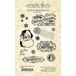 Letters To Santa - Graphic 45 Stamp Set
