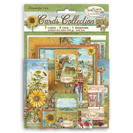 Sunflower Art - Stamperia Cards Collection