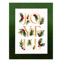 Joyful, De-Light-Ful - Spellbinders Glimmer Hot Foil Plate & Die Setby Yana Smakula