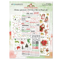 Classic, Christmas Spectacular 2023 - 49 And Market Rub-Ons 6"X8" 6/Sheets