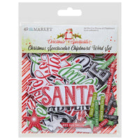 Christmas Spectacular 2023 - 49 And Market Chipboard Words