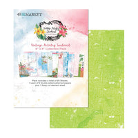 Vintage Artistry Sunburst - 49 And Market Collection Pack 6"X8"