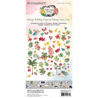 Tropical Foliage - 49 And Market Vintage Artistry Sunburst Laser Cut Outs