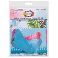 File Essentials - 49 And Market Vintage Artistry Sunburst Ephemera