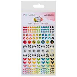 Wishing Bubbles & Baubles - 49 And Market Vintage Artistry Sunburst Stickers