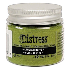 Crushed Olive - Tim Holtz Distress Embossing Glaze