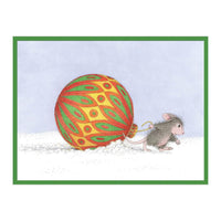 Briging Christmas To You - House Mouse Cling Rubber Stamp
