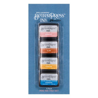 Desert Sunset - Spellbinders BetterPress Letterpress Mini Ink Pad Set 4/Pkg