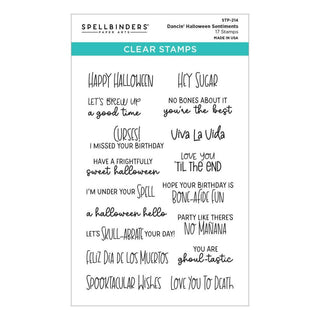 Dancin' Halloween - Spellbinders Clear Stamp Set