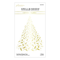 Swirling Foliage Tree - Spellbinders Glimmer Hot Foil Plate