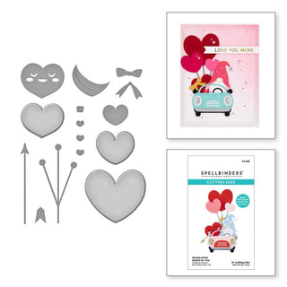 Gnome Drive Hearts - Spellbinders Etched Dies