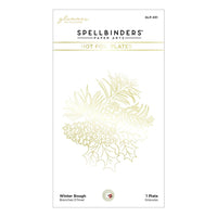 Snow Garden - Spellbinders Glimmer Hot Foil Plate & Die By Susan Tierney