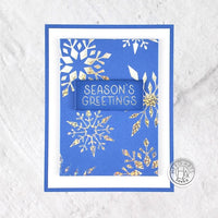 Three Holiday Messages - Hero Arts Hot Foil Plate