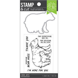 Bear Hugs - Hero Arts Stamp & Cut