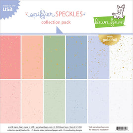 Spiffier Speckles - Lawn Fawn Collection Kit 12"X12"