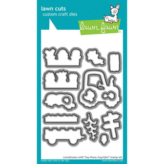 Hay There, Hayrides! - Lawn Cuts Custom Craft Die