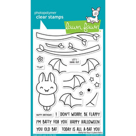 Batty For You - Lawn Fawn Clear Stamp Set