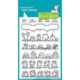 Simply Celebrate Winter Critters - Lawn Fawn Clear Stamp Set