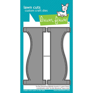 Ta-Da! Diorama! Hillside Inserts - Lawn Cuts Custom Craft Die