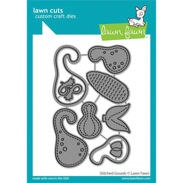 Stitched Gourds - Lawn Cuts Custom Craft Die