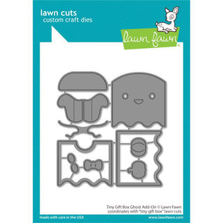 Tiny Gift Box Ghost Add-On - Lawn Cuts Custom Craft Die