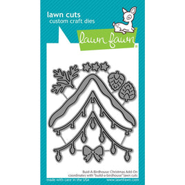 Build-A-Birdhouse Christmas Add-On - Lawn Cuts Custom Craft Die