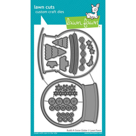 Build-A-Snow Globe - Lawn Cuts Custom Craft Die