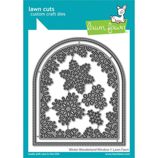 Winter Wonderland Window - Lawn Cuts Custom Craft Die