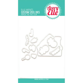 Gingerbread Kisses - Avery Elle Elle-Ments Dies