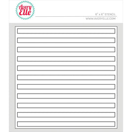 Horizontal Stripes - Avery Elle Stencil