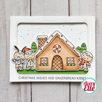 Gingerbread Kisses - Avery Elle Clear Stamp Set