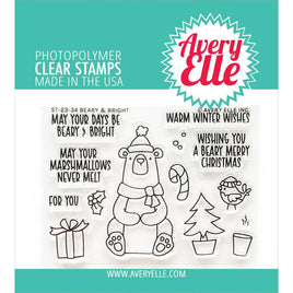Beary & Bright - Avery Elle Clear Stamp Set