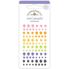 Sweet & Spooky Assortment - Doodlebug Adhesive Mini Jewels