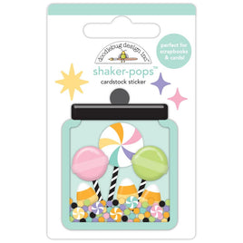 Sweet & Spooky - Sweet Treats - Doodlebug Shaker-Pops 3D Stickers