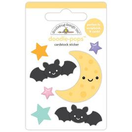 Sweet & Spooky - October Sky - Doodlebug Doodle-Pops 3D Stickers